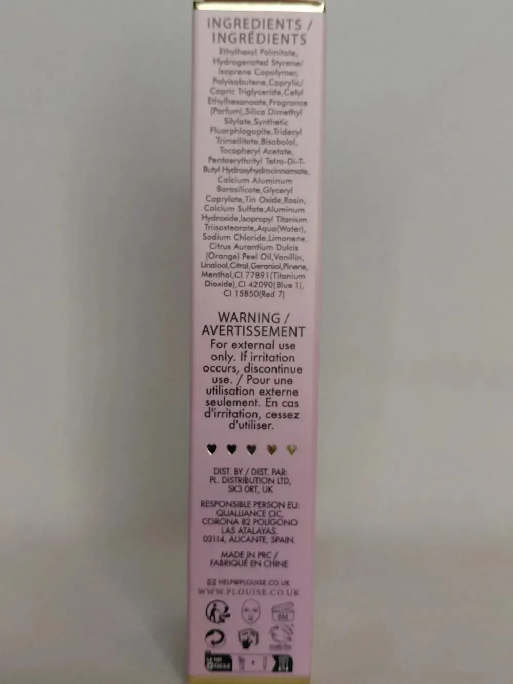 P.Louise - Glitter Protect Your Pout Lip Conditioner - Rainbow Sherbet